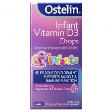 Ostelin infant 新生儿钙滴剂 2.4ml Ostelin Infant Vitamin D3 Drops 2.4mL