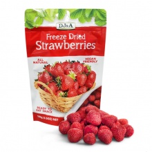 DJ&A 草莓干 Fruity Strawberry Crisps 100g