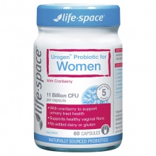 【24年11月】Life space Urogen Probiotic for Women 60 Capsules 女性益生菌胶囊60粒