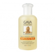 GAIA 宝宝天然有机植物沐浴露250ml Wash 250ml