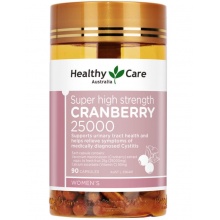 HC蔓越莓 Healthy Care CRANBERRY 25000 90 Capsules