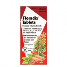 Floradix Iron and Vitamin 84 Tablets 铁元片铁片