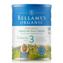 Bellamy s Organic Toddler Milk Drink Step 3 900g 贝拉米三段 B3