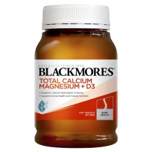 BLACKMORES 钙镁片+D3 200粒 Total Calcium Magnesium + D3