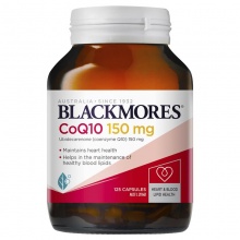 BLACKMORES  心脏辅酶Q10 150mg125粒 CoQ10 150mg 125capsules