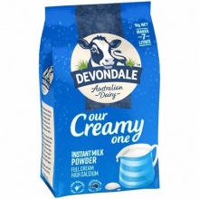 Devondale Instant Milk Powder Full Cream 1kg 德运全脂成人奶粉