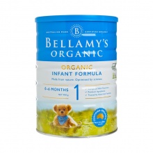 Bellamy s Organic Infant Formula Step 1 900g 贝拉米一段 B1