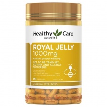 Healthy care 蜂皇浆蜂王浆胶囊 300粒 Healthy Care Royal Jelly 1000mg 365c