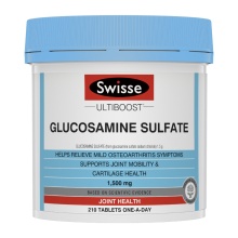 维骨力 Swisse glucosamine sulfate1500mg 210t