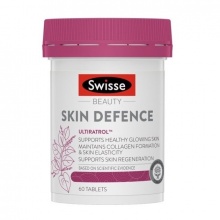 【05/24】SWISSE 白藜芦醇高光片 60粒 Beauty Skin Defence Ultiratrol 60 Tablets