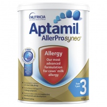 Aptamil 爱他美深度水解奶粉三段 AllerPro Syneo 3 Allergy Premium Toddler Milk Drink From 1 Year 900g