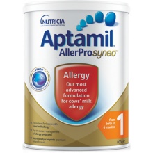 【预售】Aptamil 爱他美深度水解奶粉一段 AllerPro Syneo 1 Allergy Premium Baby Infant Formula From Birth to 6 Months 900g