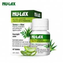 Nu-lax 芦荟乐康片 40片