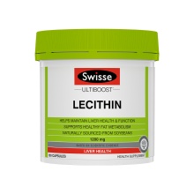 Swisse 大豆卵磷脂胶囊 1200mg 150粒 Swisse Lecithin 150c