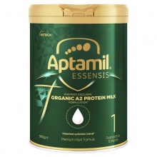 Aptamil 爱他美ESSENSIS奇迹绿罐有机A2奶粉一段 900g AE1