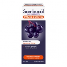 Sambucol Immnue Defence 黑接骨木维C家庭免疫液 250ml