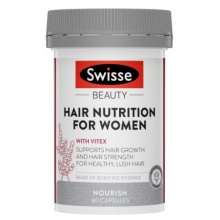 Swisse 女士生发片 60粒 Hair Nutrition for women 60 softcapsures