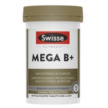 Swisse Mega B vitamin B 维生素B 60 Tablets