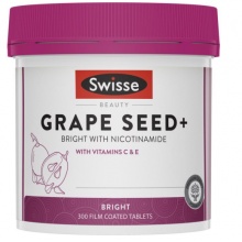 Swisse烟酰胺葡萄籽plus 300 Tablets Grape Seed Bright with Nicotinamide