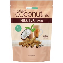 Tropical Fields Milk TEA coconut rolls奶茶口味椰子卷 285g