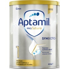 Aptamil 爱他美铂金装白金装一段 Profutura Stage 1 Premium Infant Formula From 0-6 Months 900g P1