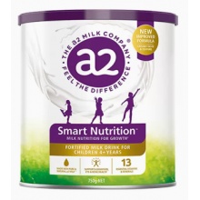 a2小安素儿童成长营养奶粉4-12岁 75 a2 Smart Nutrition 750g