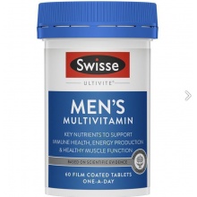 Swisse Mens Multivitamin 60 Tablets swisse 男士复合维生素60t