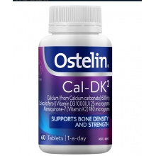 Ostelin Cal-DK2 60 Tablets ostelin 成人k2钙60粒