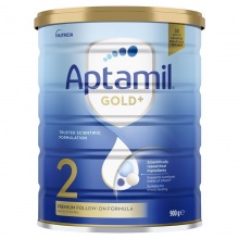 Aptamil Gold 2 Follow On Formula 6 to 12 Months 900g 爱他美金装二段 K2