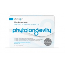 Phtyolongevity月光宝盒深海鱼油维生素D3胶囊 OMEGA 3 VITAMIN D3 AND OLIVE OIL 30 capsules