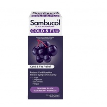 Sambucol 小黑果黑接骨木成人版250mlCold & Flu Liquid 250ml
