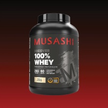 MUSASHI 没啥事百分百乳清蛋白粉香草味 2kg Recover 100 Whey Vanilla flavour