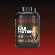 MUSASHI 没啥事高碳高蛋白粉巧克力味 2kg BULK PROTEIN Chocolate flavour