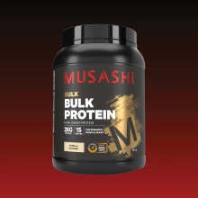 MUSASHI 没啥事高碳高蛋白粉香草味 900g BULK PROTEIN Vanilla flavour