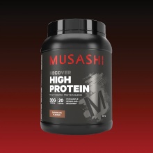 MUSASHI 没啥事高蛋白蛋白粉巧克力味 900g Recover HIGH PROTEIN Chocolate Flavour