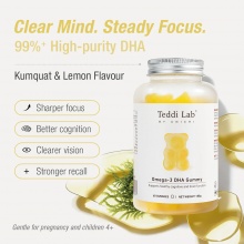 Unichi Teddi Lab Omega 3 DHA Gummy DHA小熊软糖