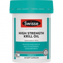 Swisse 磷虾油 High Strength Krill oil 1000mg 30 Soft Capsules