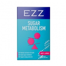 【特价26年9月】EZZ 血糖平衡片 Sugar Metabolism 60 Hard Capsules